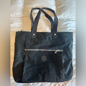 Kipling work/travel tote. Very gently used with no flaws and detachable strap.